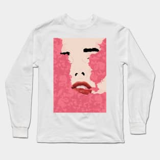 Red Lips Long Sleeve T-Shirt